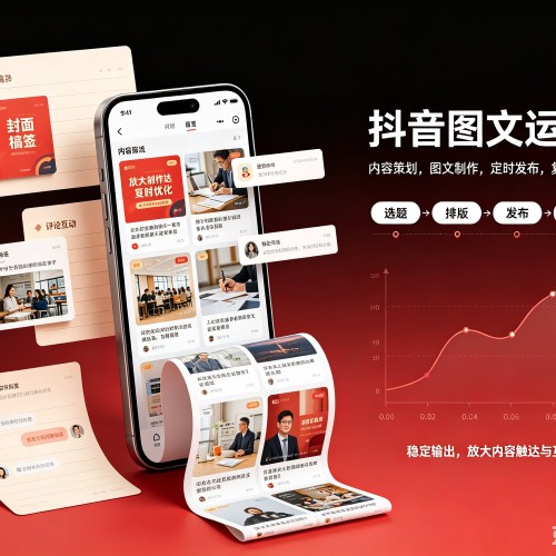马尾抖音图文代运营服务